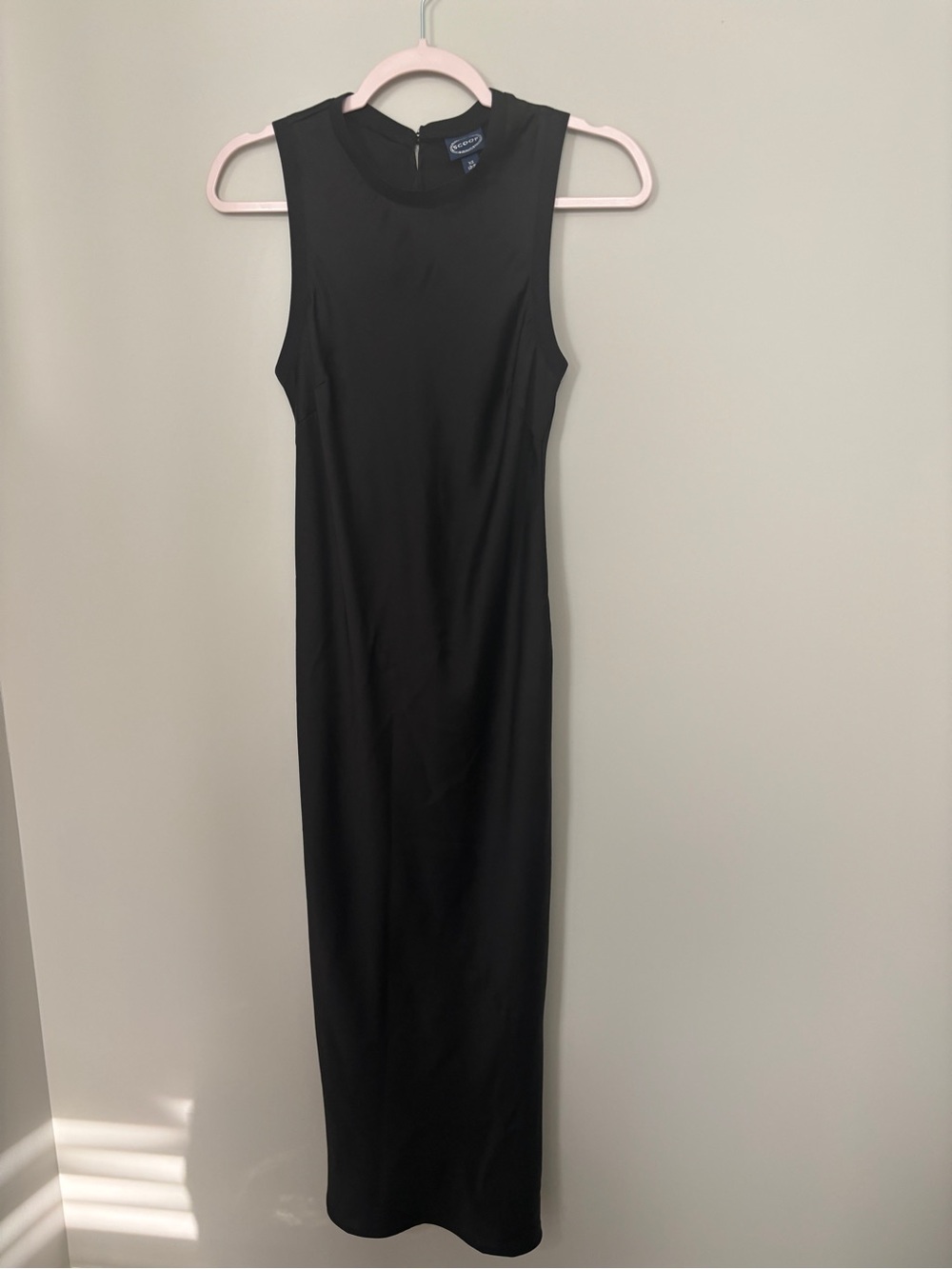 Scoop Black Sleeveless Midi Dress - Unbranded Size XS - PTP 17” - Length 51”
